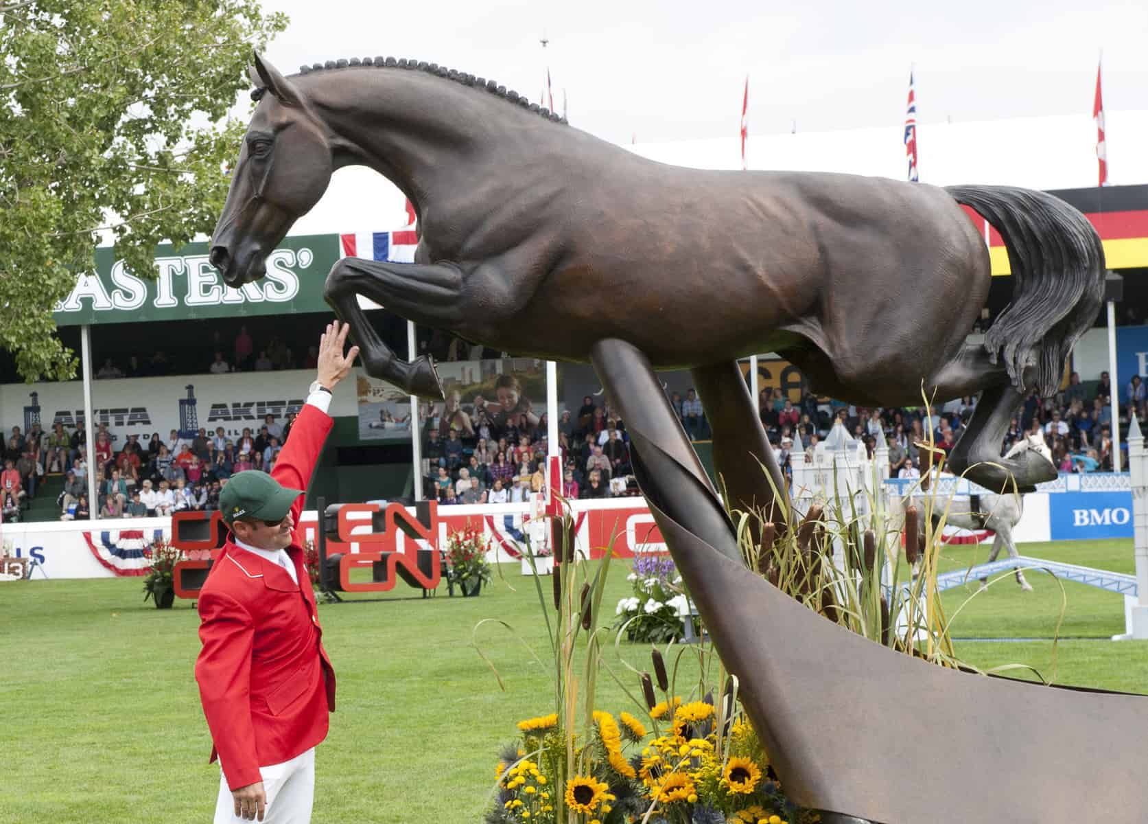 Hickstead - Statue